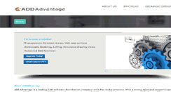 Desktop Screenshot of addadvantage.in